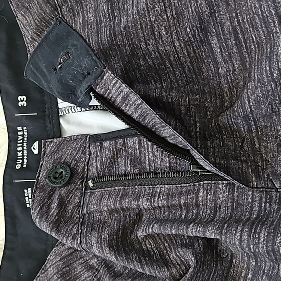 Quiksilver Black and Gray Amphibian Shorts - Picture 7 of 13